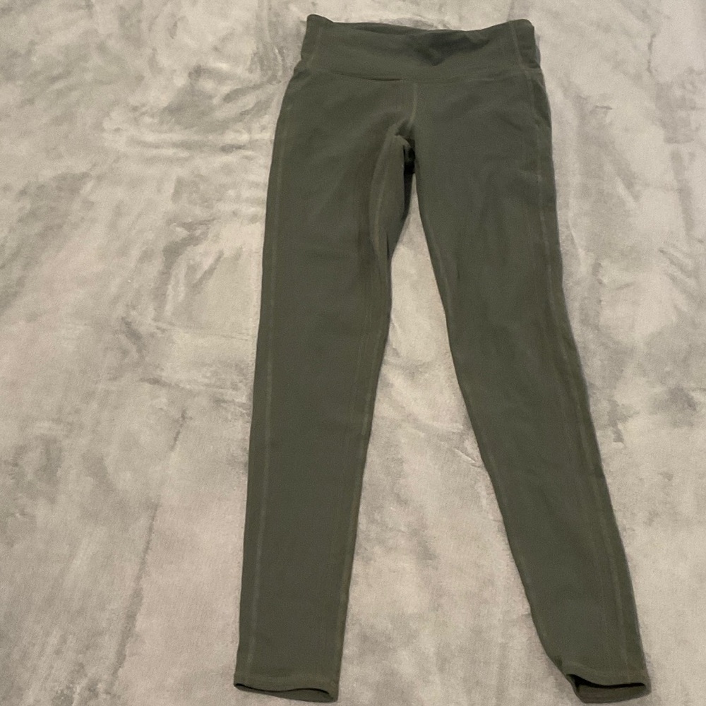 Athleta Olive Green Leggings